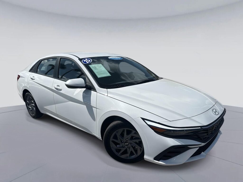 2025 Hyundai Elantra Hybrid Blue