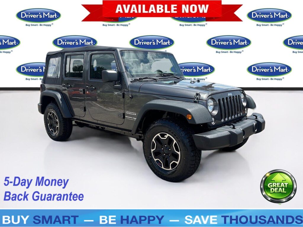 2018 Jeep Wrangler JK Unlimited Sport
